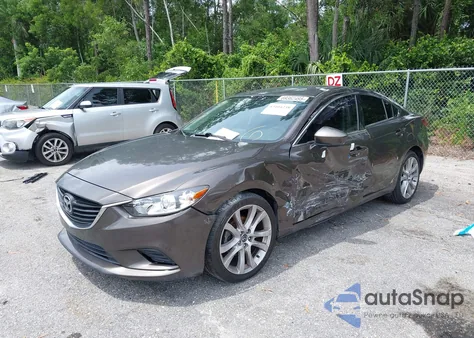 2017 Mazda Mazda6 Touring from USA, damaged, VIN JM1GL1V54H1119837
